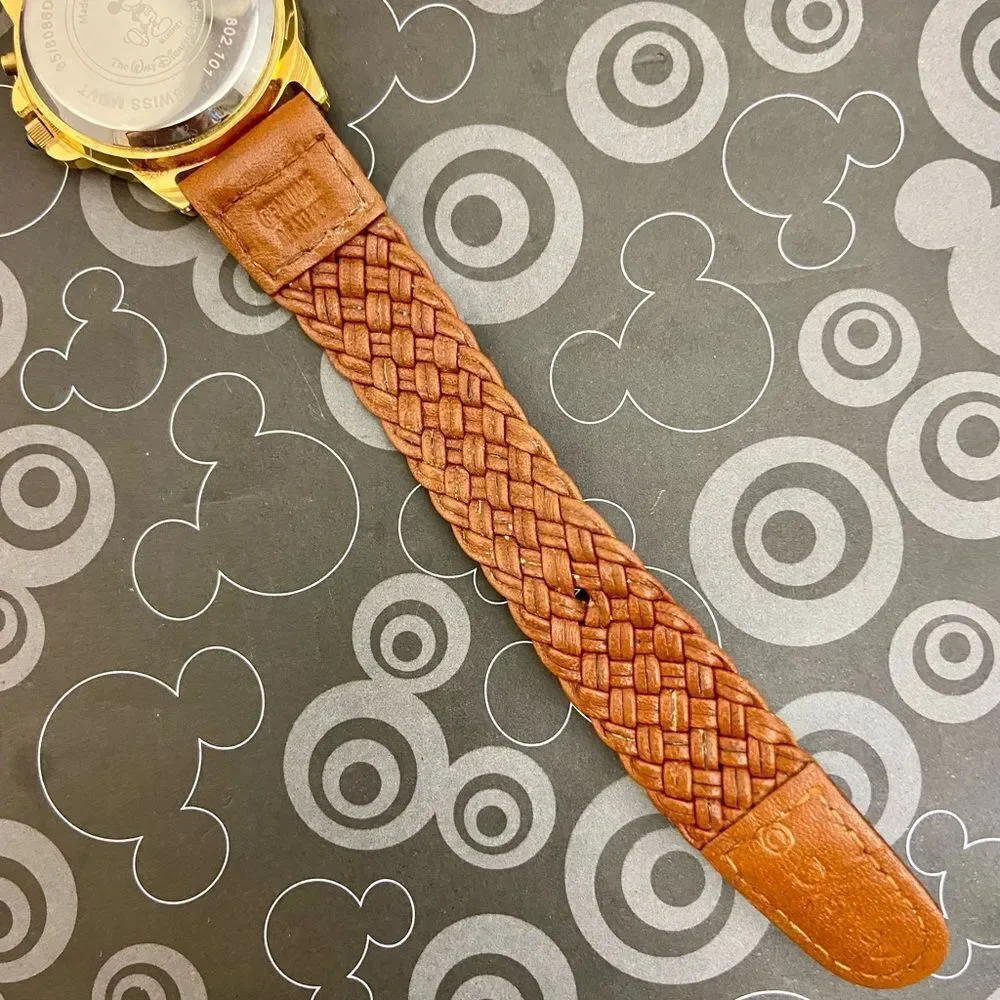 Vintage Disney Pocahontas Musical Swiss Quartz Watch Plays “Colors of the Wind” - Picture 16 of 16